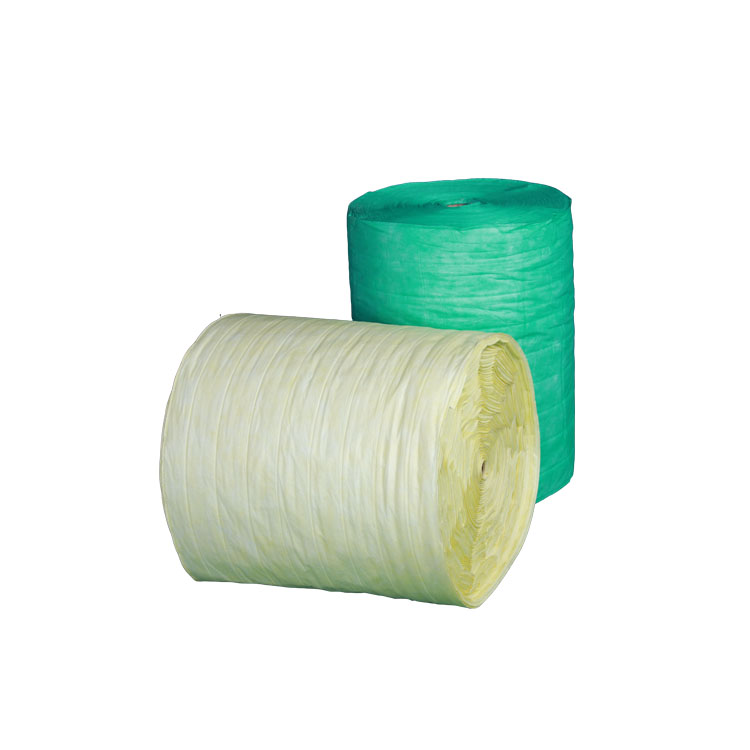 Bolsa de fibra sintética Media F5~F9 Rollos de filtro de bolsillo