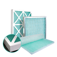 La cabina de espray de fibra de vidrio que controla la contaminación filtra el filtro del aire acondicionado