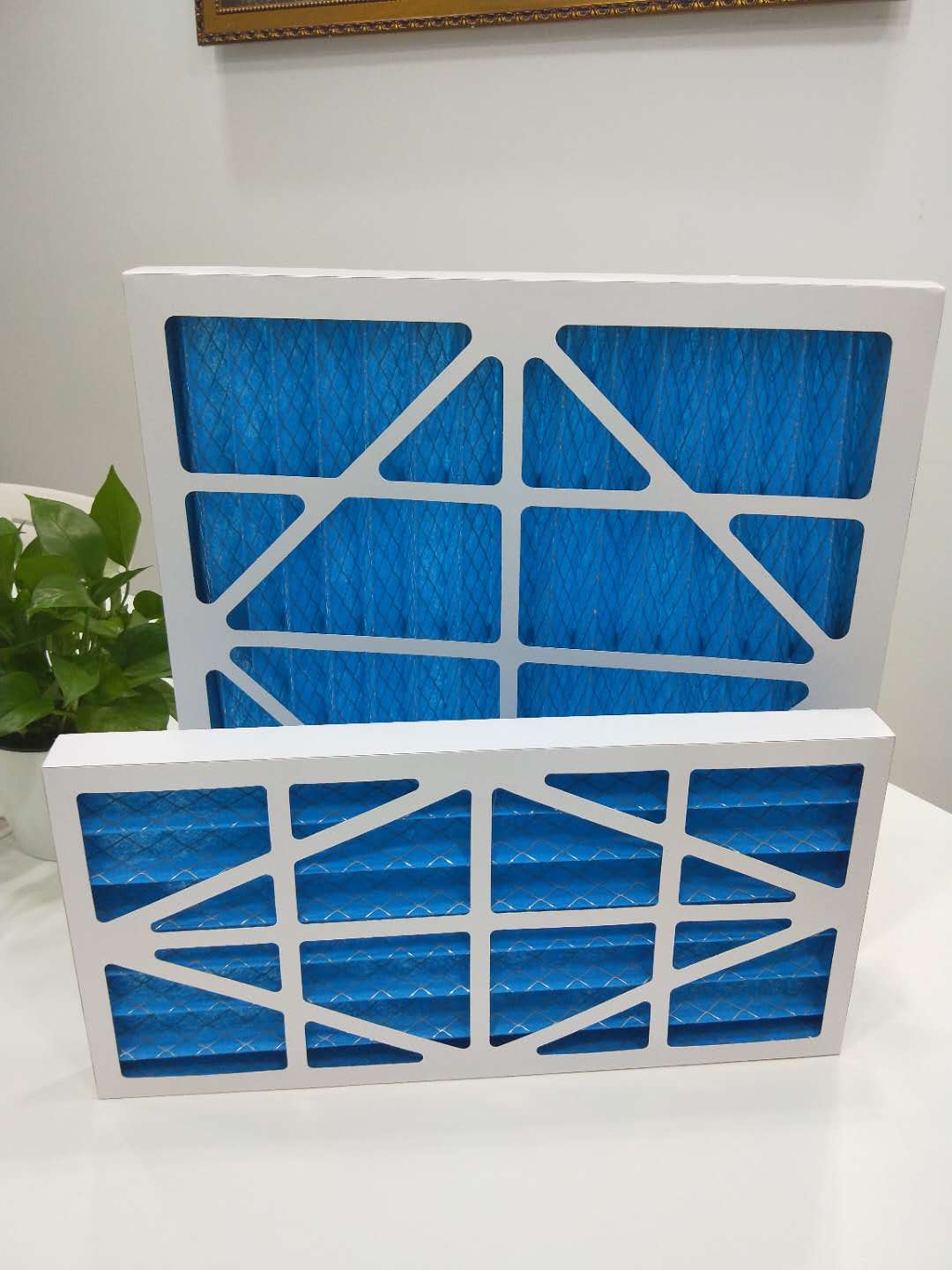 Filtro de aire de panel de cartón para unidad de acondicionamiento de aire