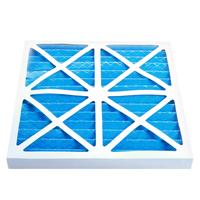 Prefiltro de aire de panel plisado de material de fibra sintética G3 